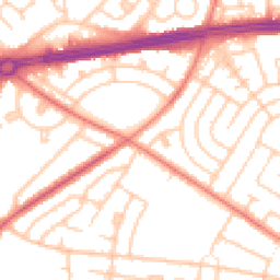 Daytime road noise heatmap for L14 0LB
