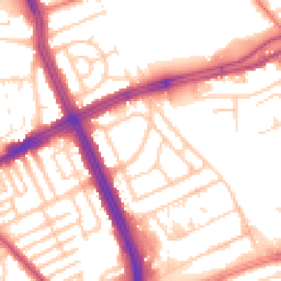 Daytime road noise heatmap for L14 1PR