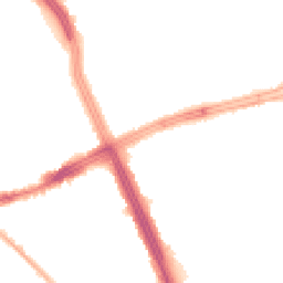 Night-time road noise heatmap for L14 1PW