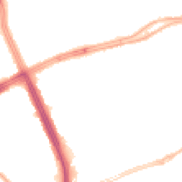 Night-time road noise heatmap for L14 1QG