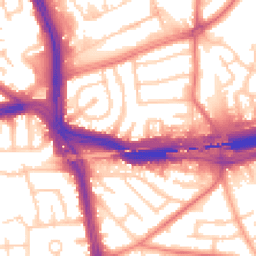 Daytime road noise heatmap for L14 3AD