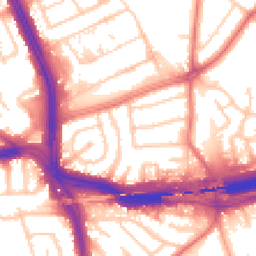 Daytime road noise heatmap for L14 3LA