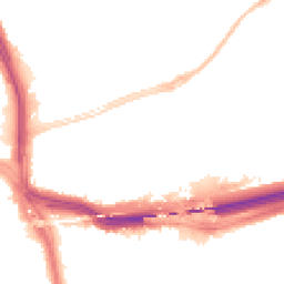 Night-time road noise heatmap for L14 3LG