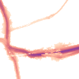 Night-time road noise heatmap for L14 3LH