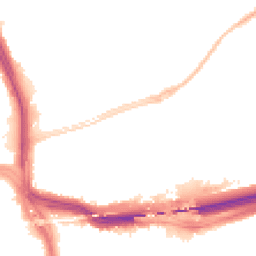 Night-time road noise heatmap for L14 3LJ