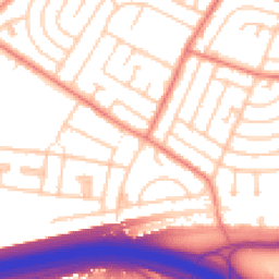 Daytime road noise heatmap for L14 6TT