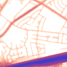 Daytime road noise heatmap for L14 6UL