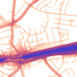 Daytime road noise heatmap for L14 7AT