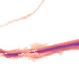 Night-time road noise heatmap for L14 7AU