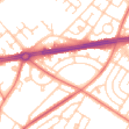 Daytime road noise heatmap for L14 7PN