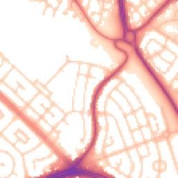 Daytime road noise heatmap for L14 8AE