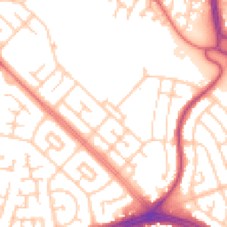 Daytime road noise heatmap for L14 8AH