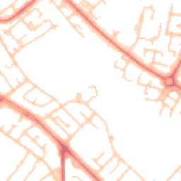 Daytime road noise heatmap for L14 8YG