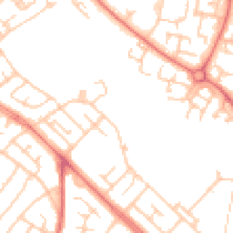 Daytime road noise heatmap for L14 8YJ