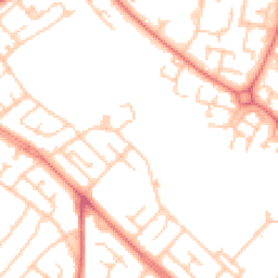 Daytime road noise heatmap for L14 8YL