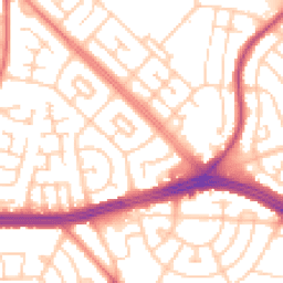 Daytime road noise heatmap for L14 9NX