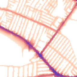 Daytime road noise heatmap for L15 0EH