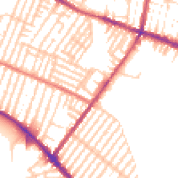 Daytime road noise heatmap for L15 0ET