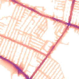 Daytime road noise heatmap for L15 0HB