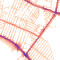 Daytime road noise heatmap for L15 0HF