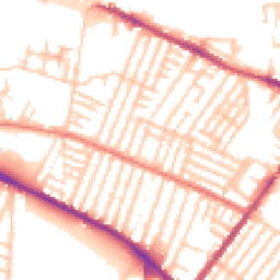 Daytime road noise heatmap for L15 0HJ