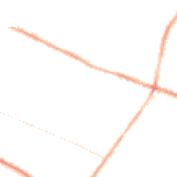 Night-time road noise heatmap for L15 1EL