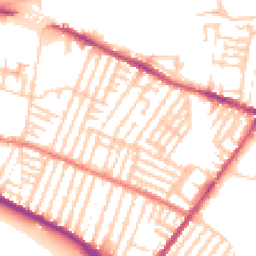 Daytime road noise heatmap for L15 1EP