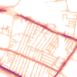 Daytime road noise heatmap for L15 1EY