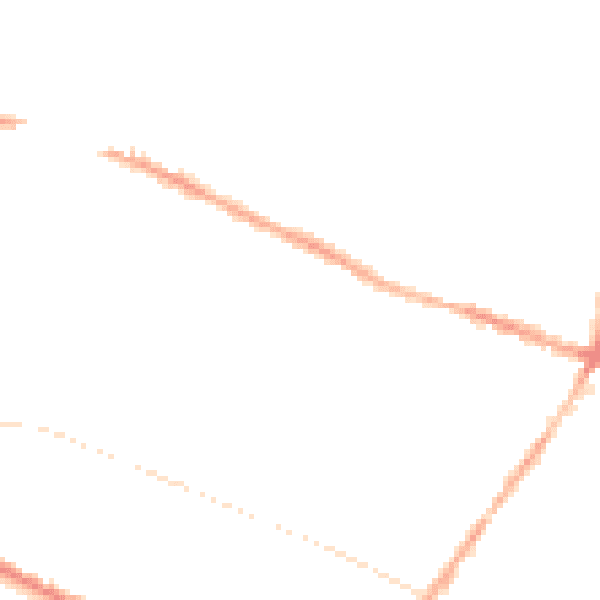 Night-time road noise heatmap for L15 1HS