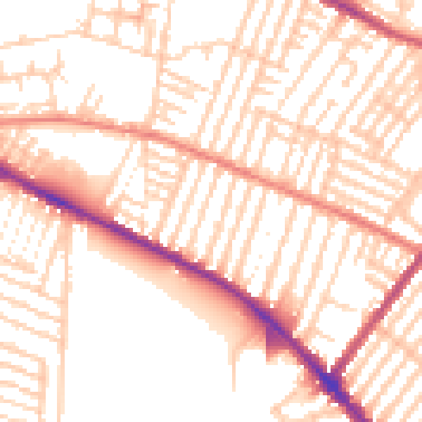Daytime road noise heatmap for L15 2HL