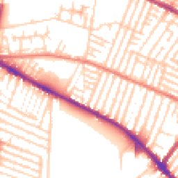 Daytime road noise heatmap for L15 2JA