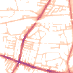 Daytime road noise heatmap for L15 4JG