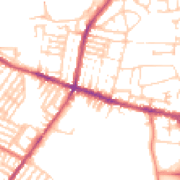 Daytime road noise heatmap for L15 4LG