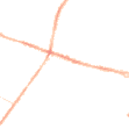 Night-time road noise heatmap for L15 4LU