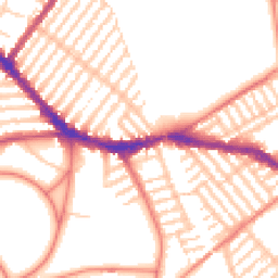Daytime road noise heatmap for L15 5AE