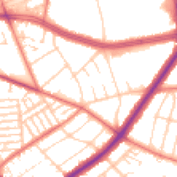 Daytime road noise heatmap for L15 6XP