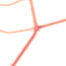 Night-time road noise heatmap for L15 6YA