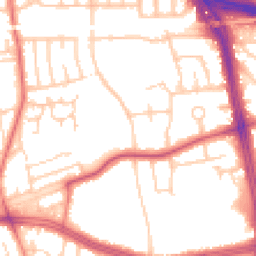 Daytime road noise heatmap for L15 7JA
