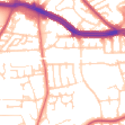 Daytime road noise heatmap for L15 7JL