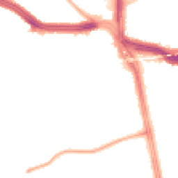Night-time road noise heatmap for L15 7LN