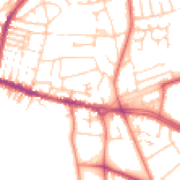 Daytime road noise heatmap for L15 8HR