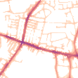 Daytime road noise heatmap for L15 8JA