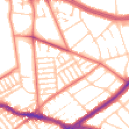 Daytime road noise heatmap for L15 9HE