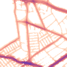 Daytime road noise heatmap for L15 9HF