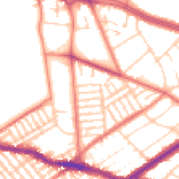 Daytime road noise heatmap for L15 9HH