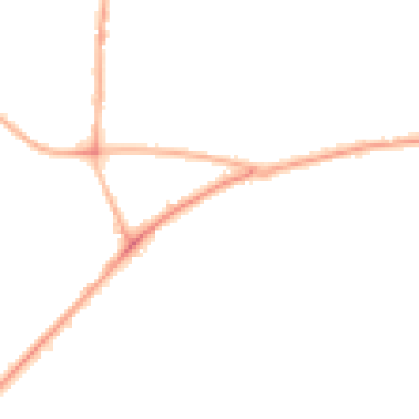 Night-time road noise heatmap for L17 3BP