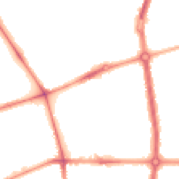 Night-time road noise heatmap for L20 0AP