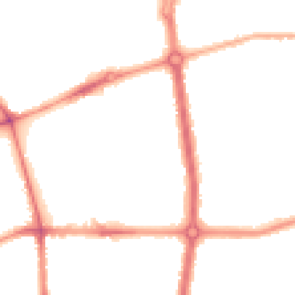 Night-time road noise heatmap for L20 0BJ