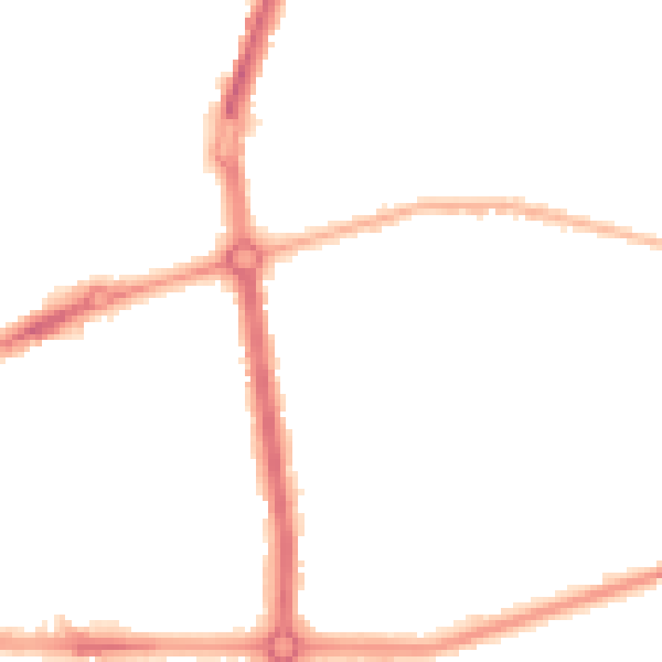 Night-time road noise heatmap for L20 0BY