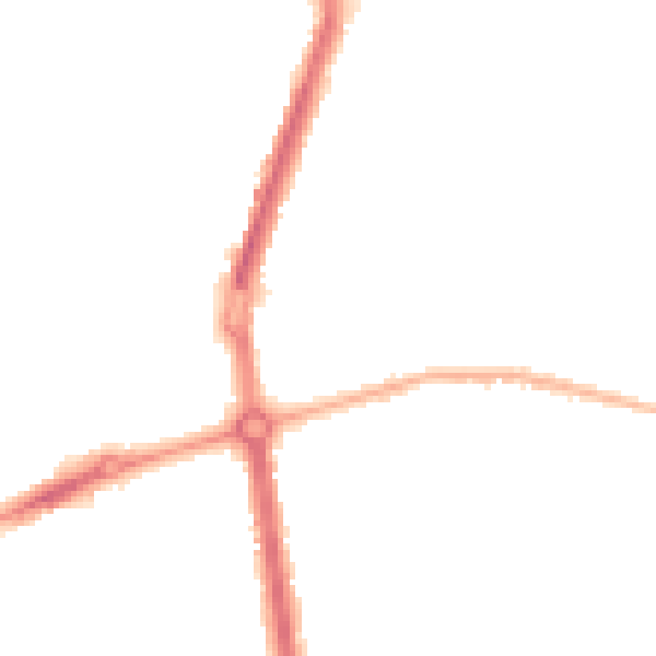 Night-time road noise heatmap for L20 0EA